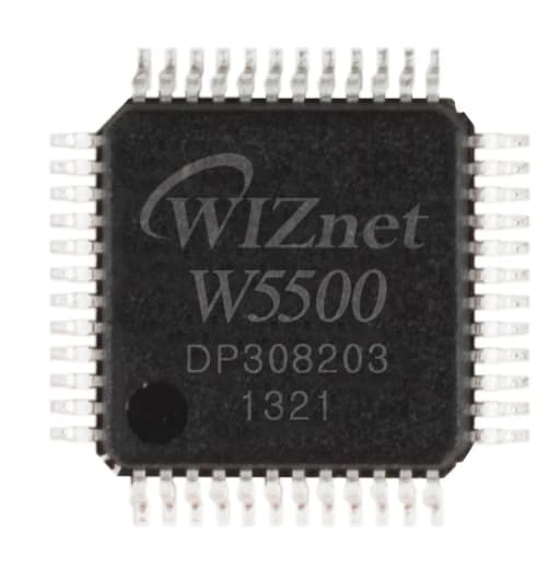 ภาพชิป W5500 จาก WIZnet